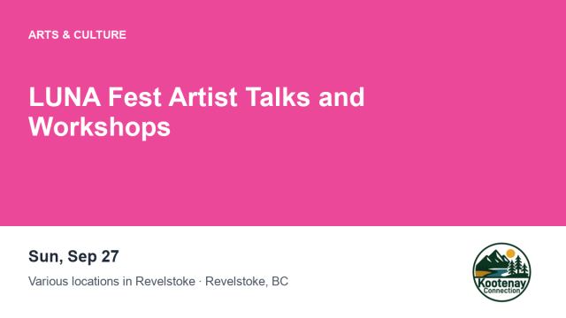 LUNA Fest Artist Talks and Workshops