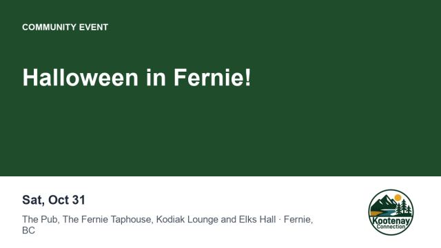 Halloween in Fernie!