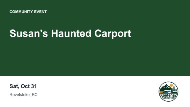 Susan's Haunted Carport