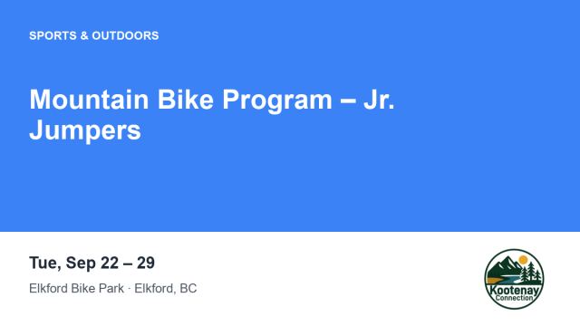 Mountain Bike Program – Jr. Jumpers