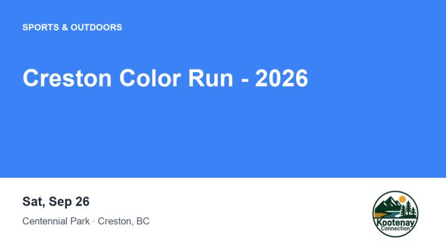 Creston Color Run - 2026