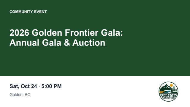 2026 Golden Frontier Gala: Annual Gala & Auction