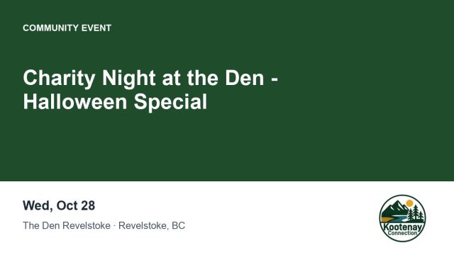 Charity Night at the Den - Halloween Special