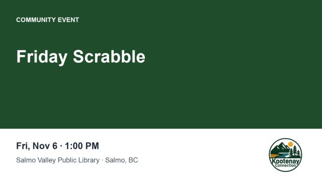 Friday Scrabble