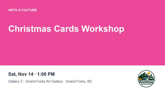 Christmas Cards Workshop