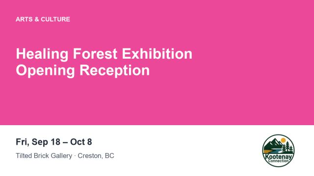 Healing Forest Exhibition Opening Reception