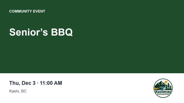 Senior’s BBQ