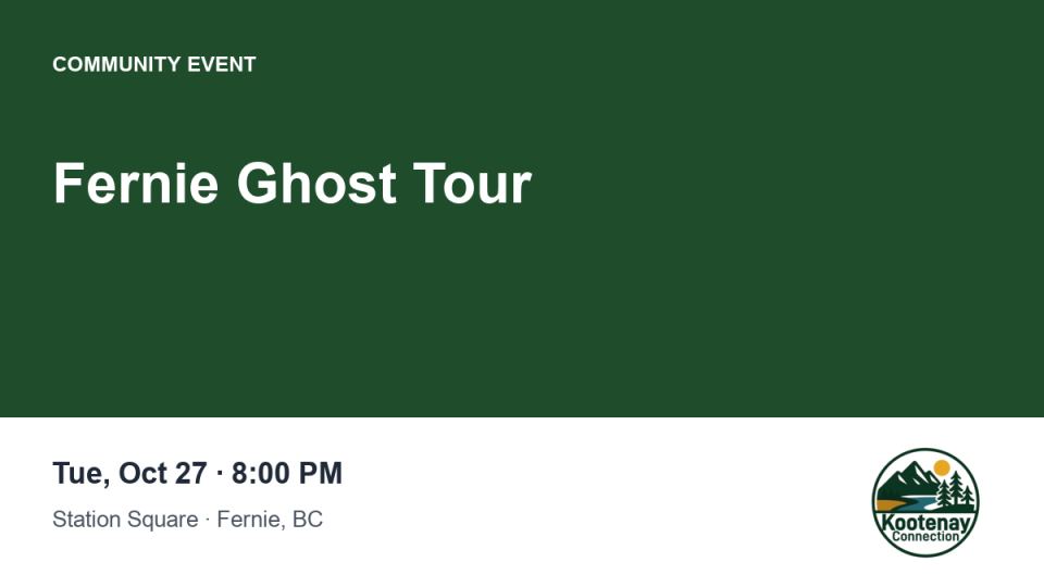 Fernie Ghost Tour