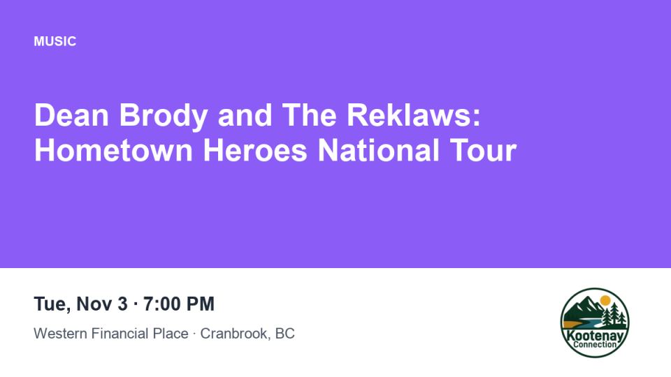 Dean Brody and The Reklaws: Hometown Heroes National Tour