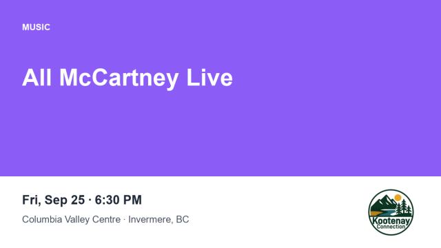 All McCartney Live