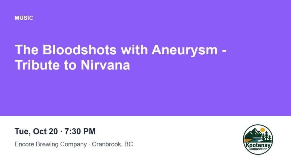 The Bloodshots with Aneurysm - Tribute to Nirvana