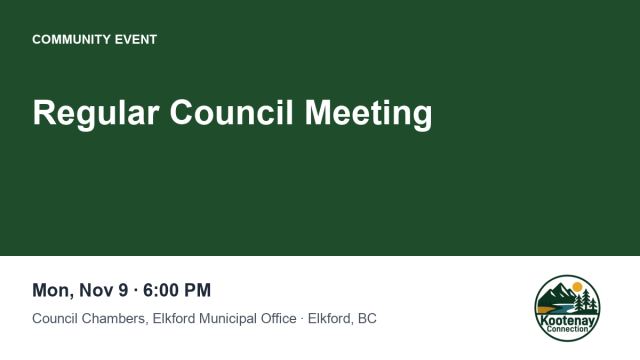 Regular Council Meeting