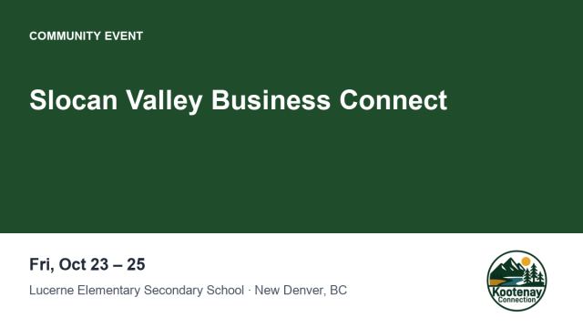 Slocan Valley Business Connect