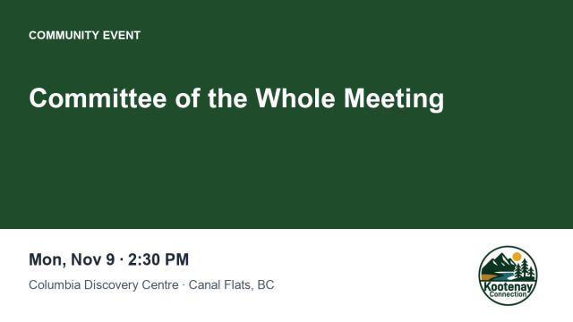 Committee of the Whole Meeting