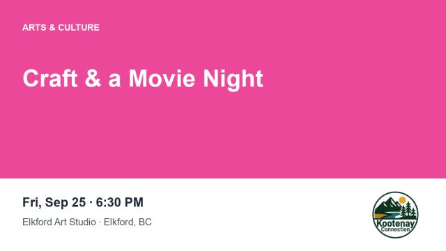 Craft & a Movie Night