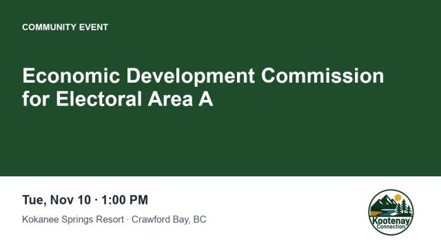 Economic Development Commission for Electoral Area A