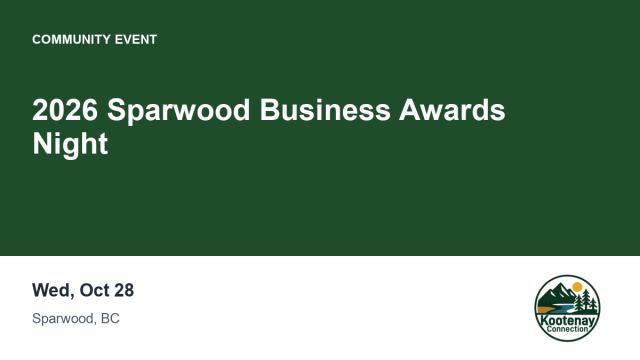 2026 Sparwood Business Awards Night