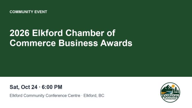 2026 Elkford Chamber of Commerce Business Awards