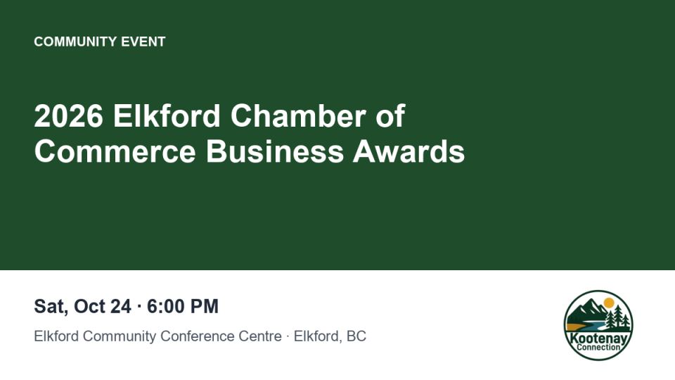 2026 Elkford Chamber of Commerce Business Awards