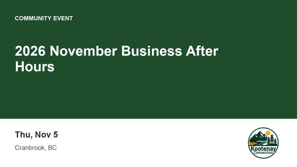 2026 November Business After Hours