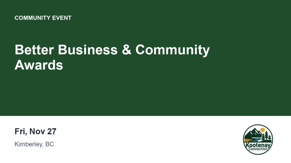 Better Business & Community Awards