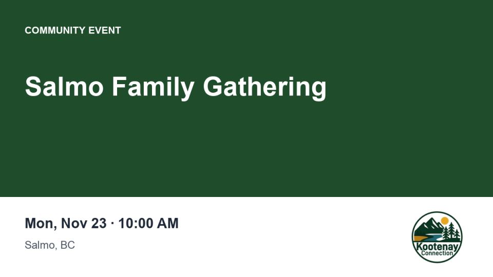 Salmo Family Gathering