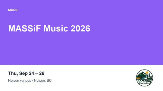 MASSiF Music 2026