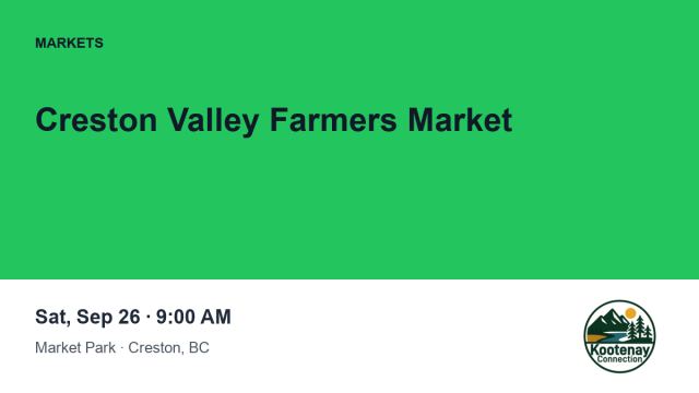 Creston Valley Farmers Market