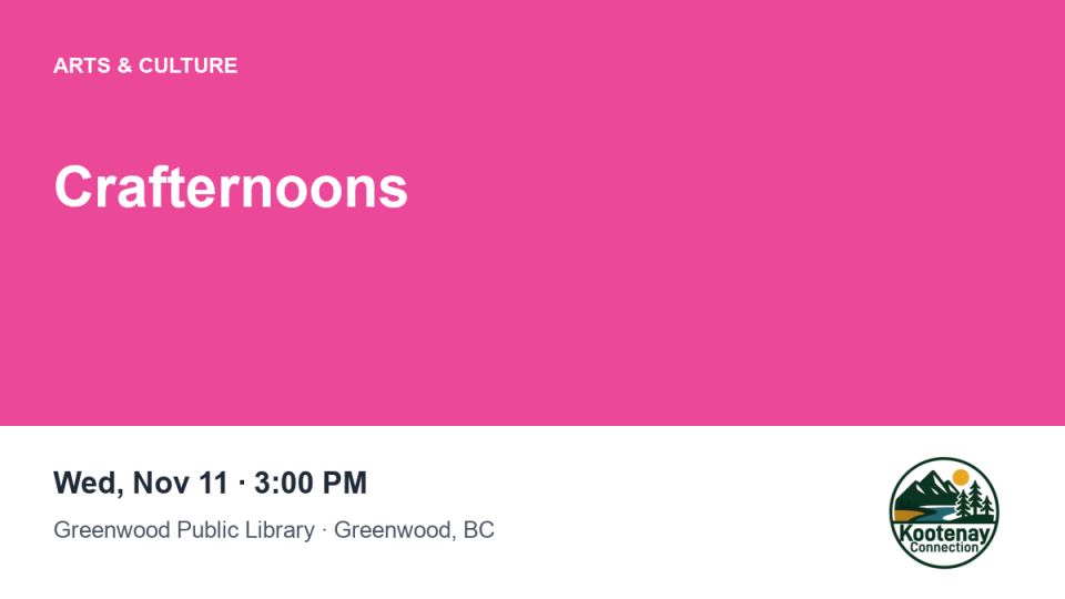 Crafternoons