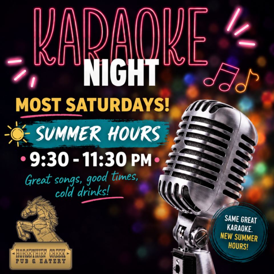 Saturday Night Karaoke!