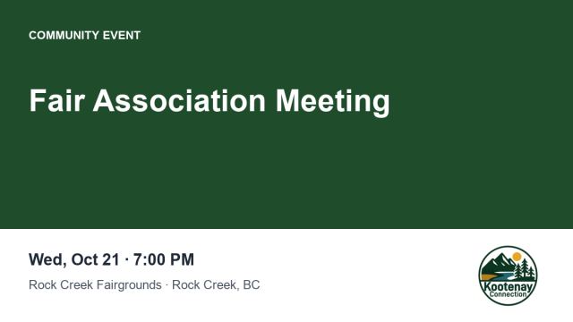 Fair Association Meeting
