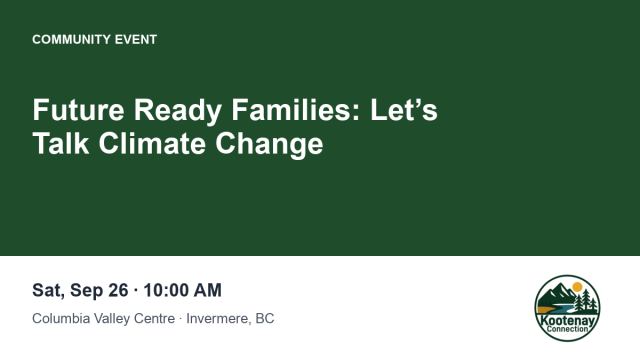 Future Ready Families: Let’s Talk Climate Change