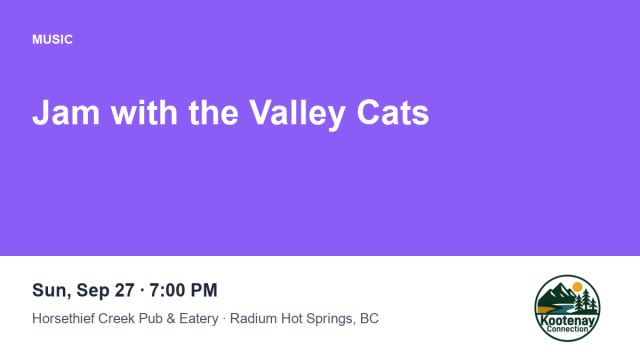 Jam with the Valley Cats