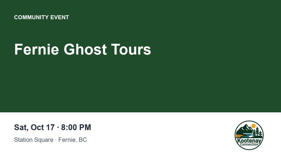 Fernie Ghost Tours