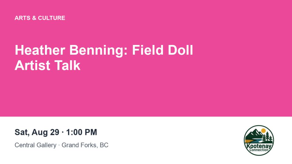 Heather Benning: Field Doll Artist Talk