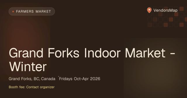 Grand Forks Indoor Market - Winter 2026