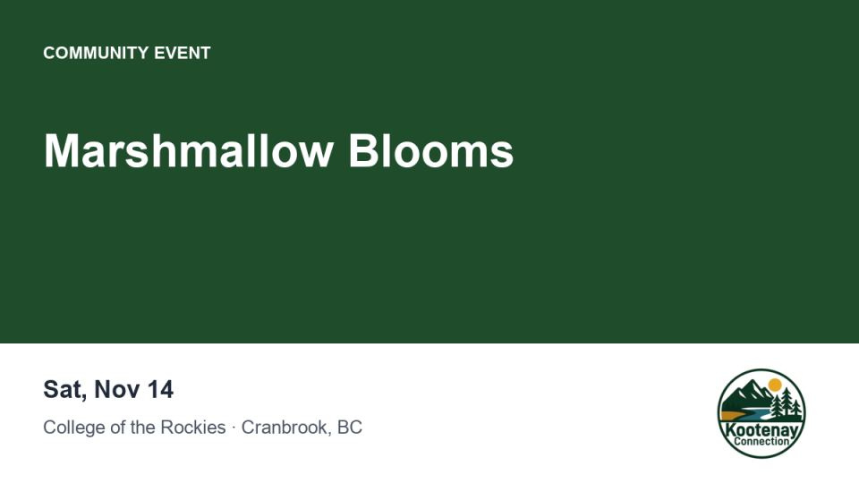 Marshmallow Blooms