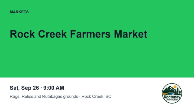 Rock Creek Farmers Market