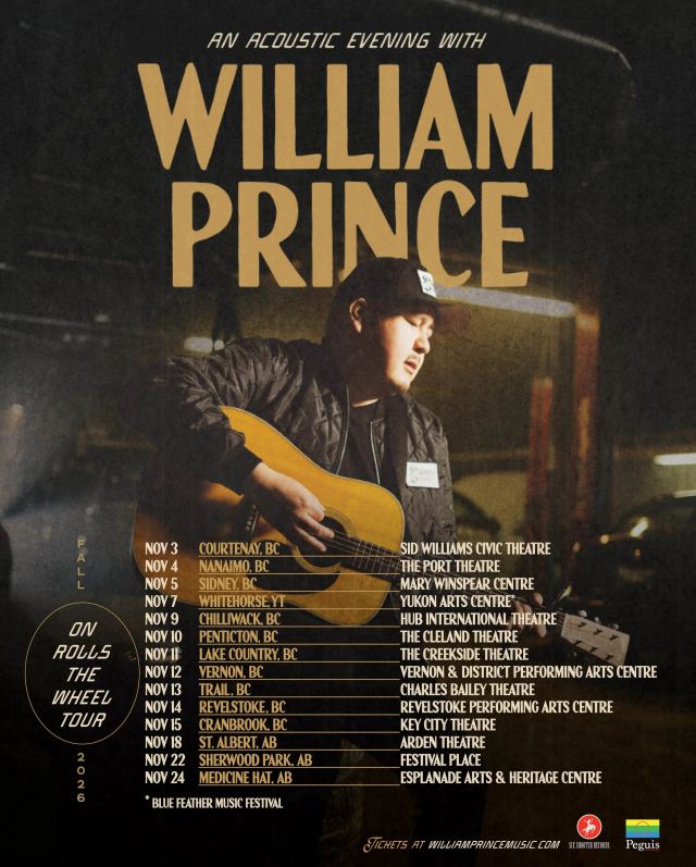 William Prince – On Rolls the Wheel Tour