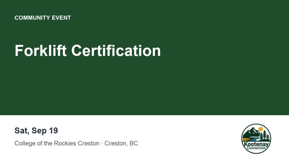 Forklift Certification
