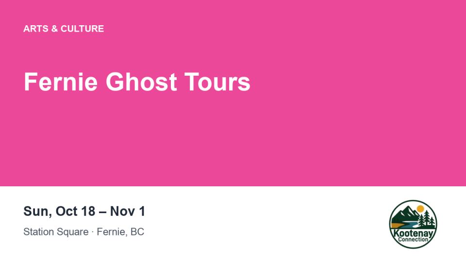 Fernie Ghost Tours