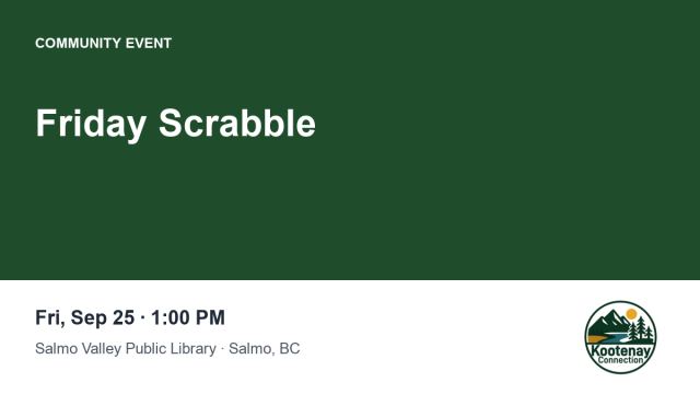 Friday Scrabble