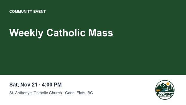 Weekly Catholic Mass