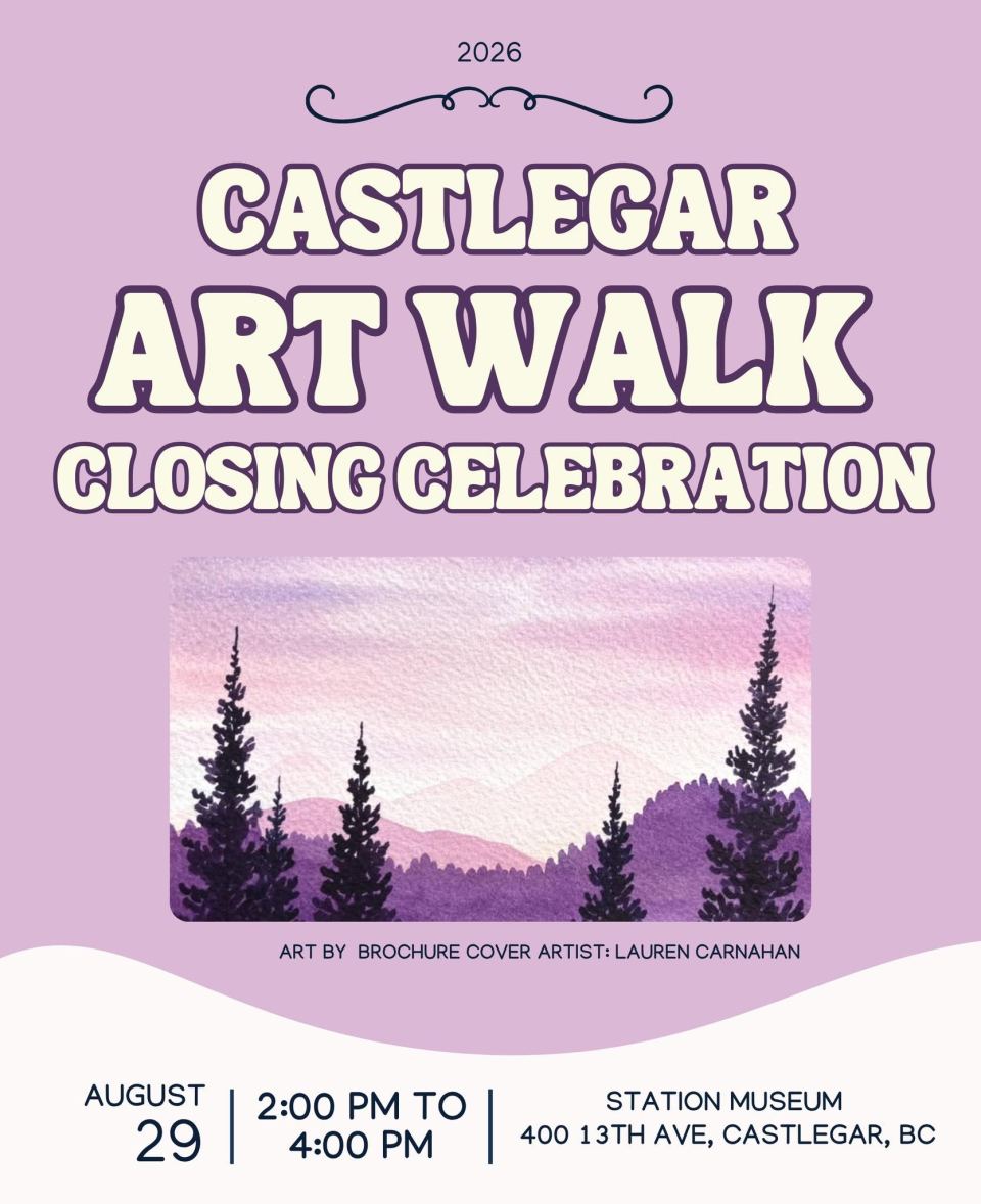 Castlegar Art Walk Closing Celebration