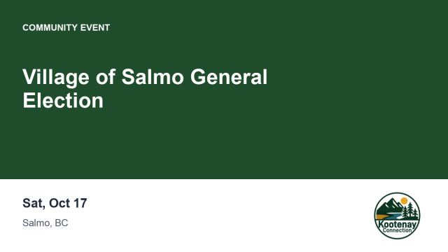 Village of Salmo General Election