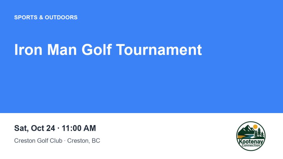 Iron Man Golf Tournament