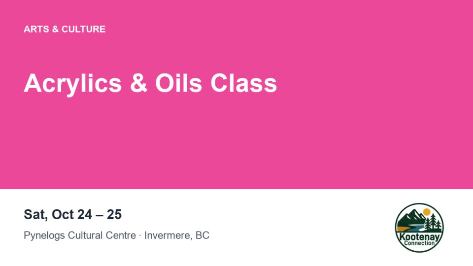 Acrylics & Oils Class