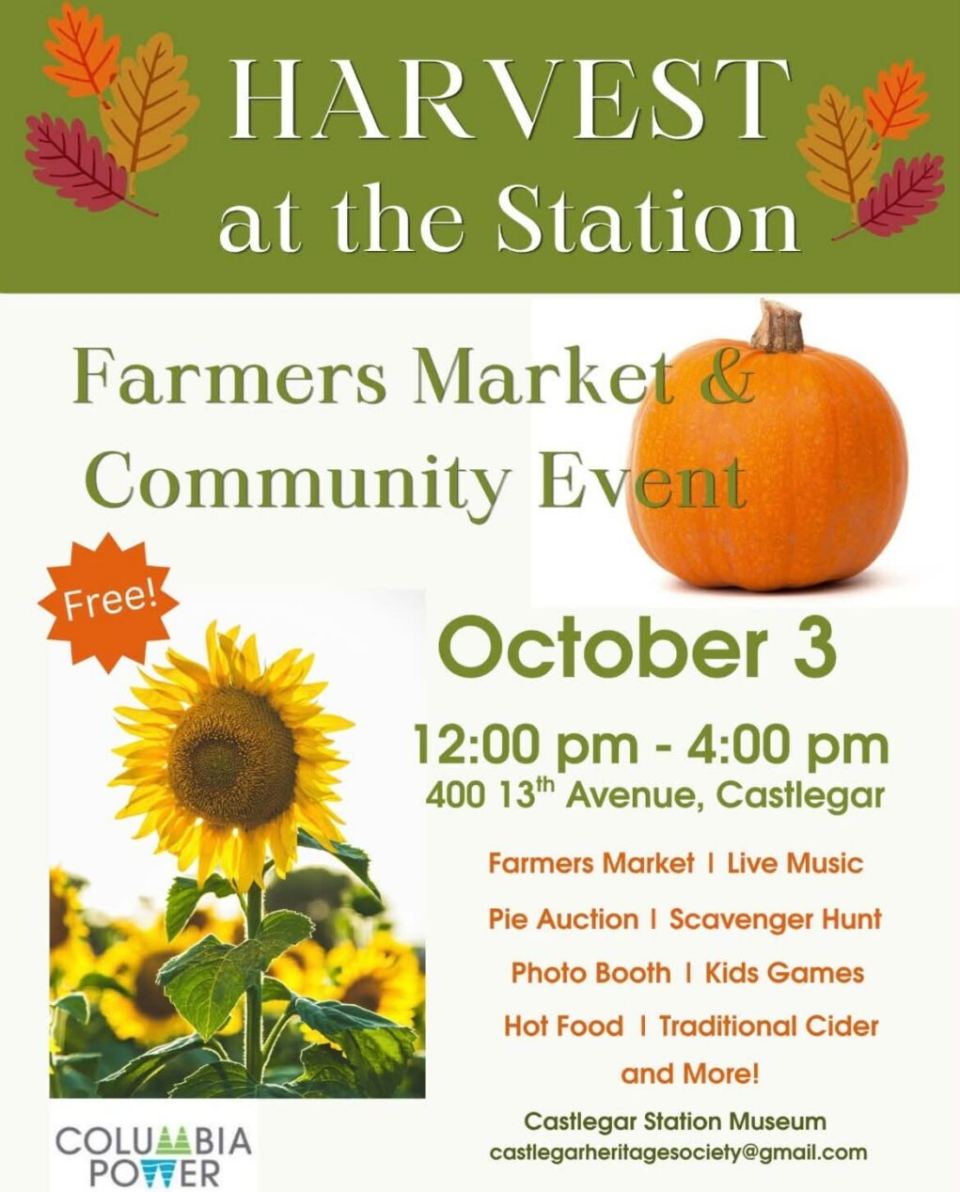 Harvest at the Station - Free Autumn Celebration Farmers Market