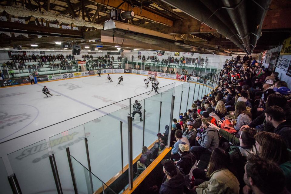 Fernie Ghostriders vs Kimberley Dynamiters