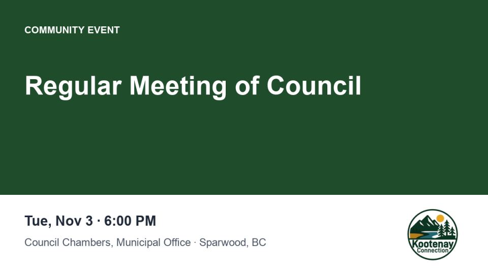 Regular Meeting of Council